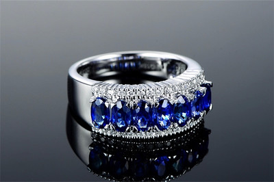 米萊珠寶18K金2.55克拉藍寶石戒指 來自斯里蘭卡的浪漫承諾